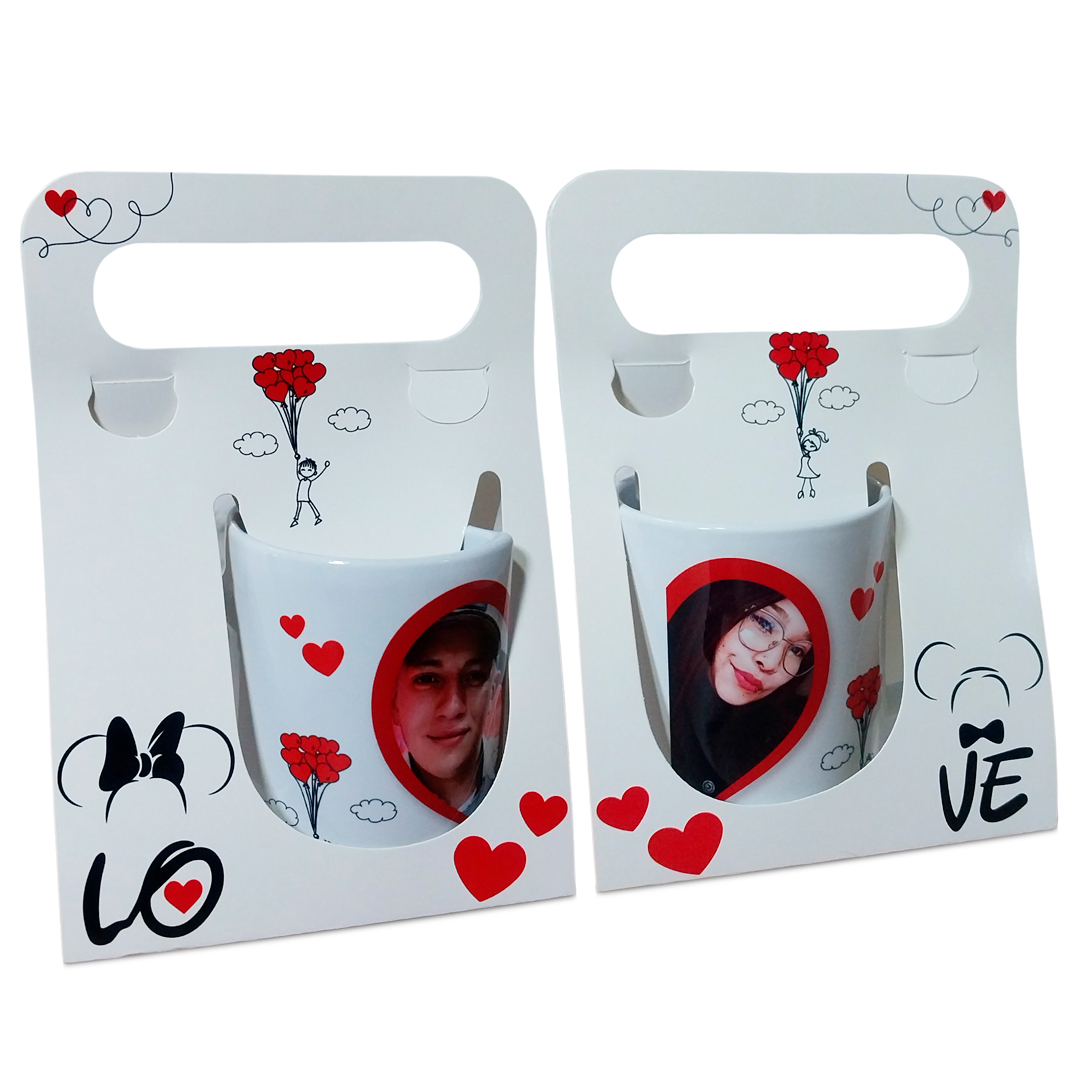 Mug Pareja Oreja Corazón - Image 2