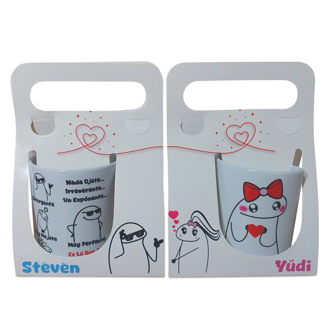 Mug Pareja Oreja Corazón - Image 4