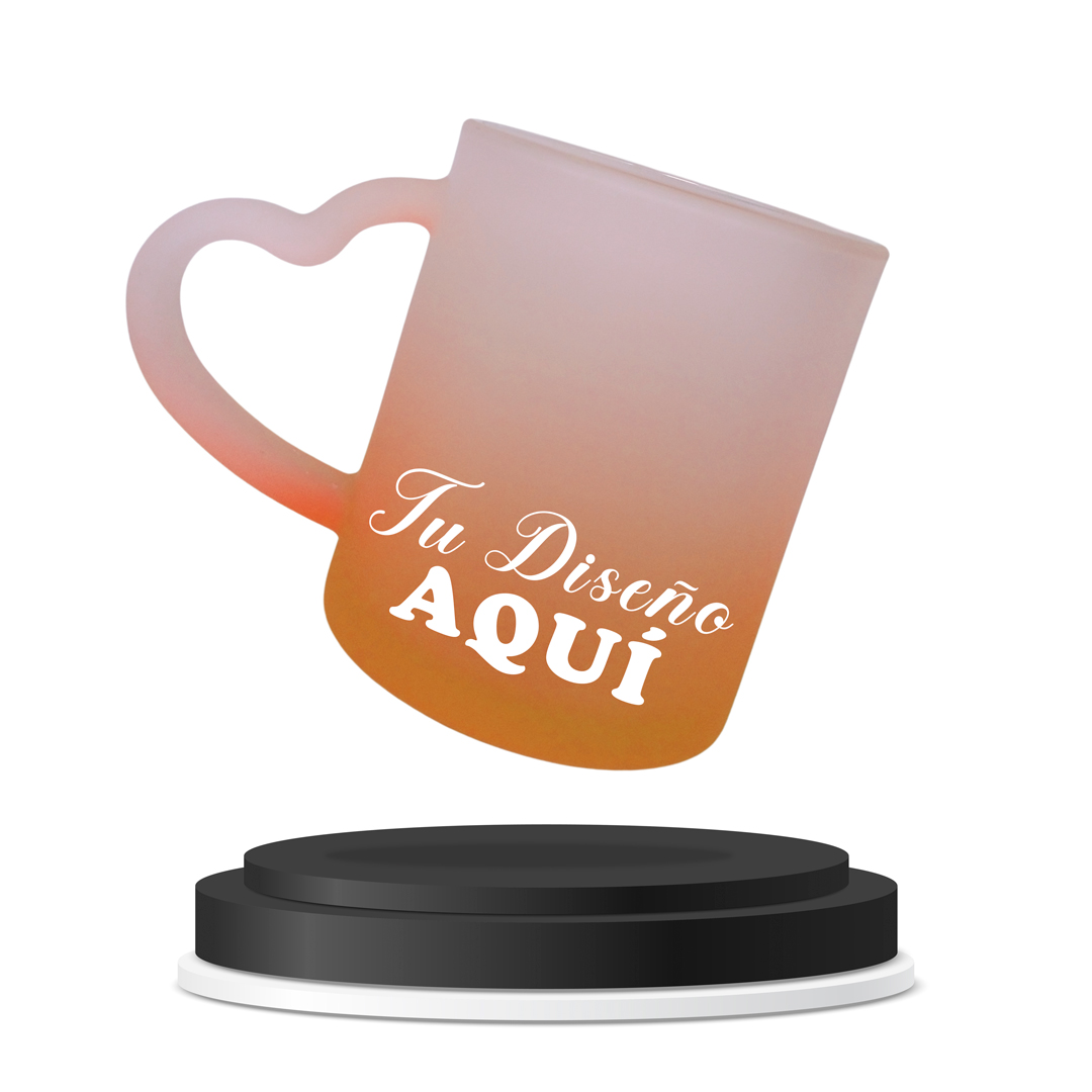 Mug Opalizado Oreja Corazón - Image 2